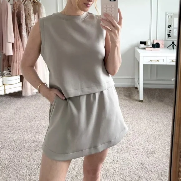 Abercrombie & Fitch YPB NeoKnit Easy Shell Tank & Skirt Set - Picture 2 of 6